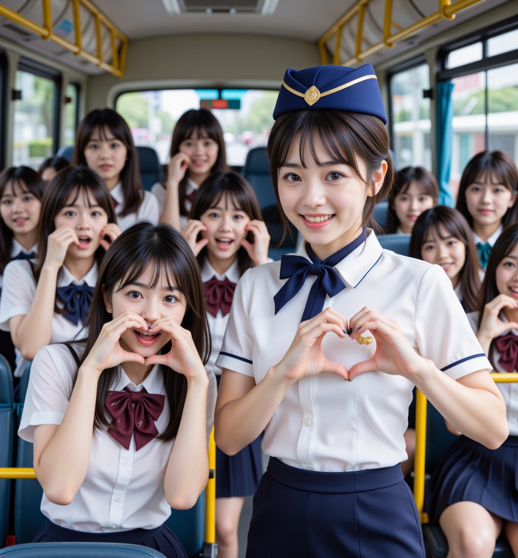 修学旅行の思い出～モテモテのガイドさん