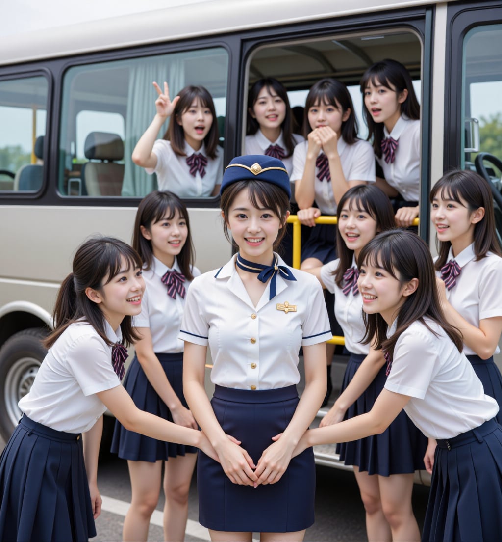 修学旅行の思い出～モテモテのガイドさん
