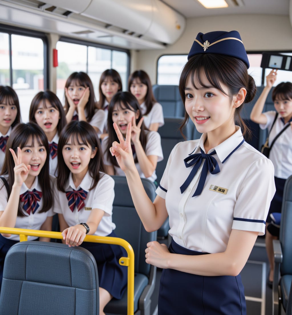 修学旅行の思い出～モテモテのガイドさん