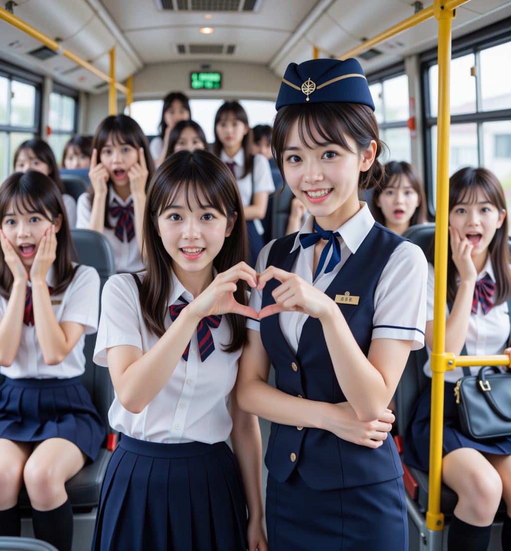 修学旅行の思い出～モテモテのガイドさん