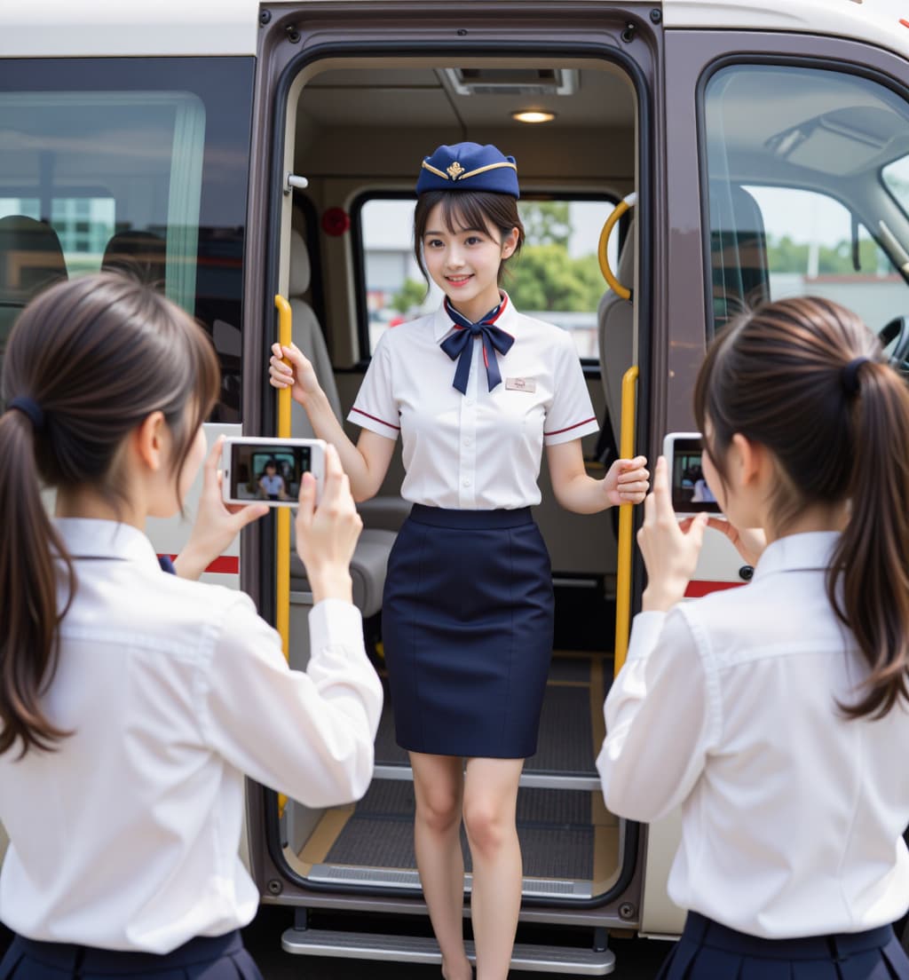 修学旅行の思い出～モテモテのガイドさん
