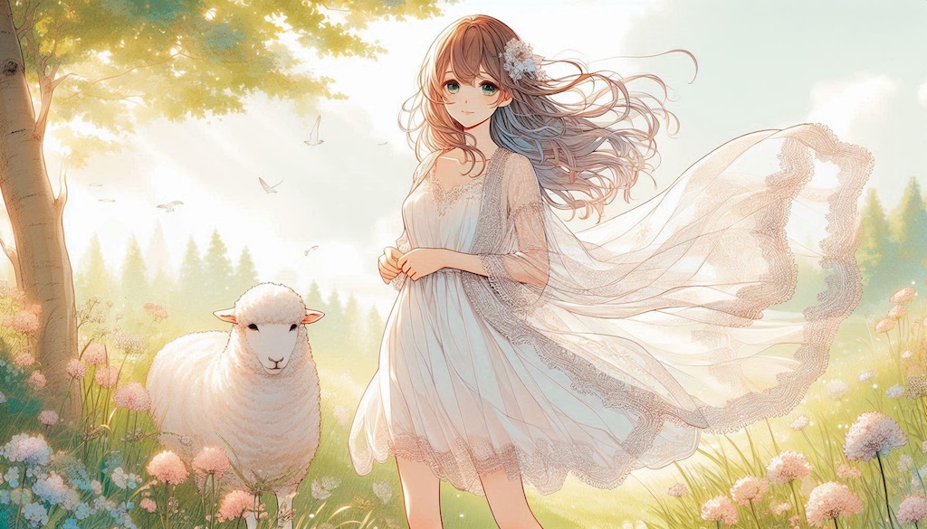 ゆるふわお姉さんと羊