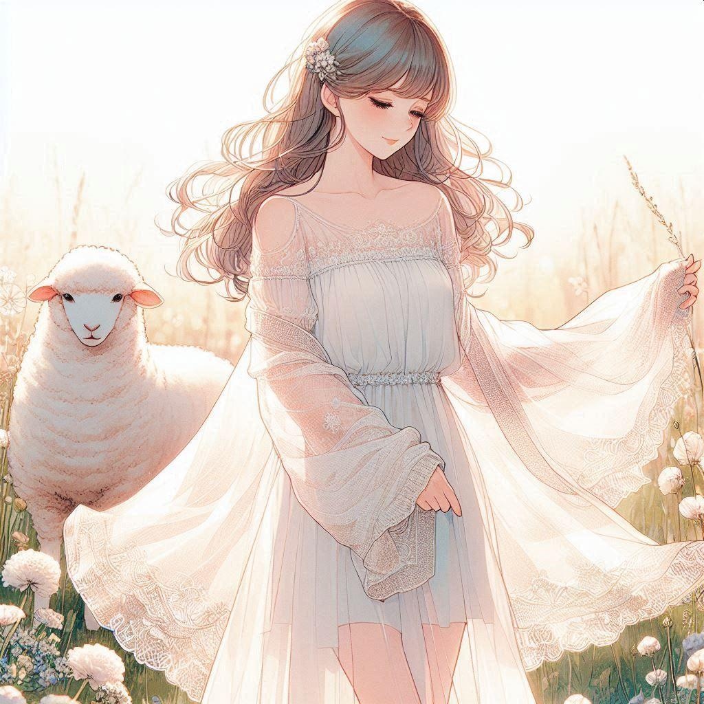 ゆるふわお姉さんと羊