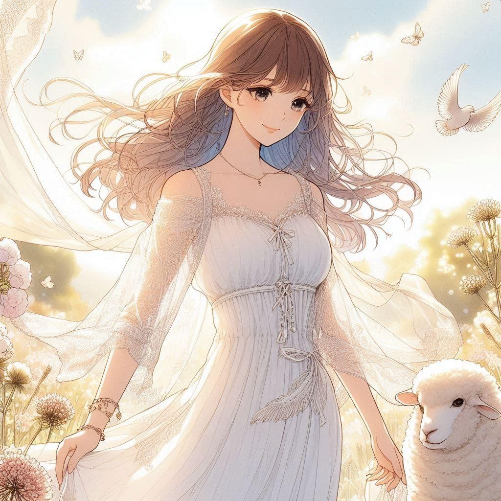 ゆるふわお姉さんと羊