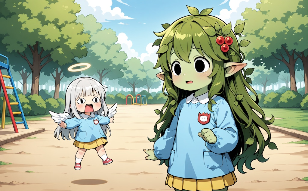 えらいこっちゃ異種園児