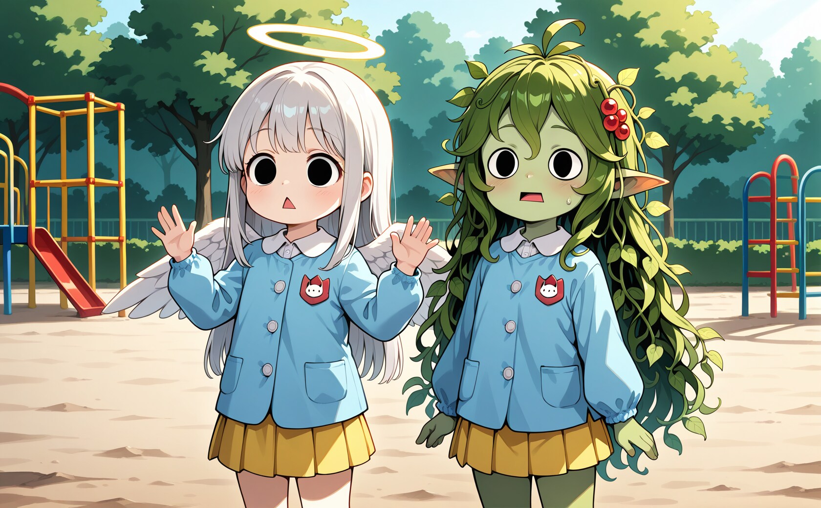 えらいこっちゃ異種園児 | の人気AIイラスト・グラビア