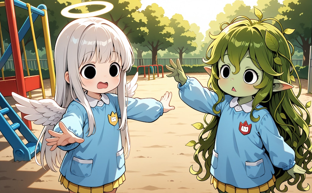 えらいこっちゃ異種園児