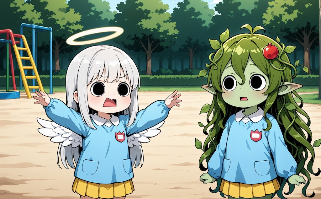 えらいこっちゃ異種園児