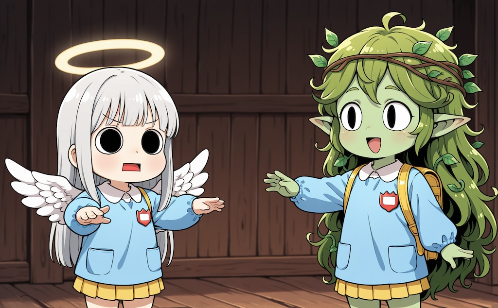 えらいこっちゃ異種園児