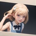 アリス風美少女ポートレート 2枚目