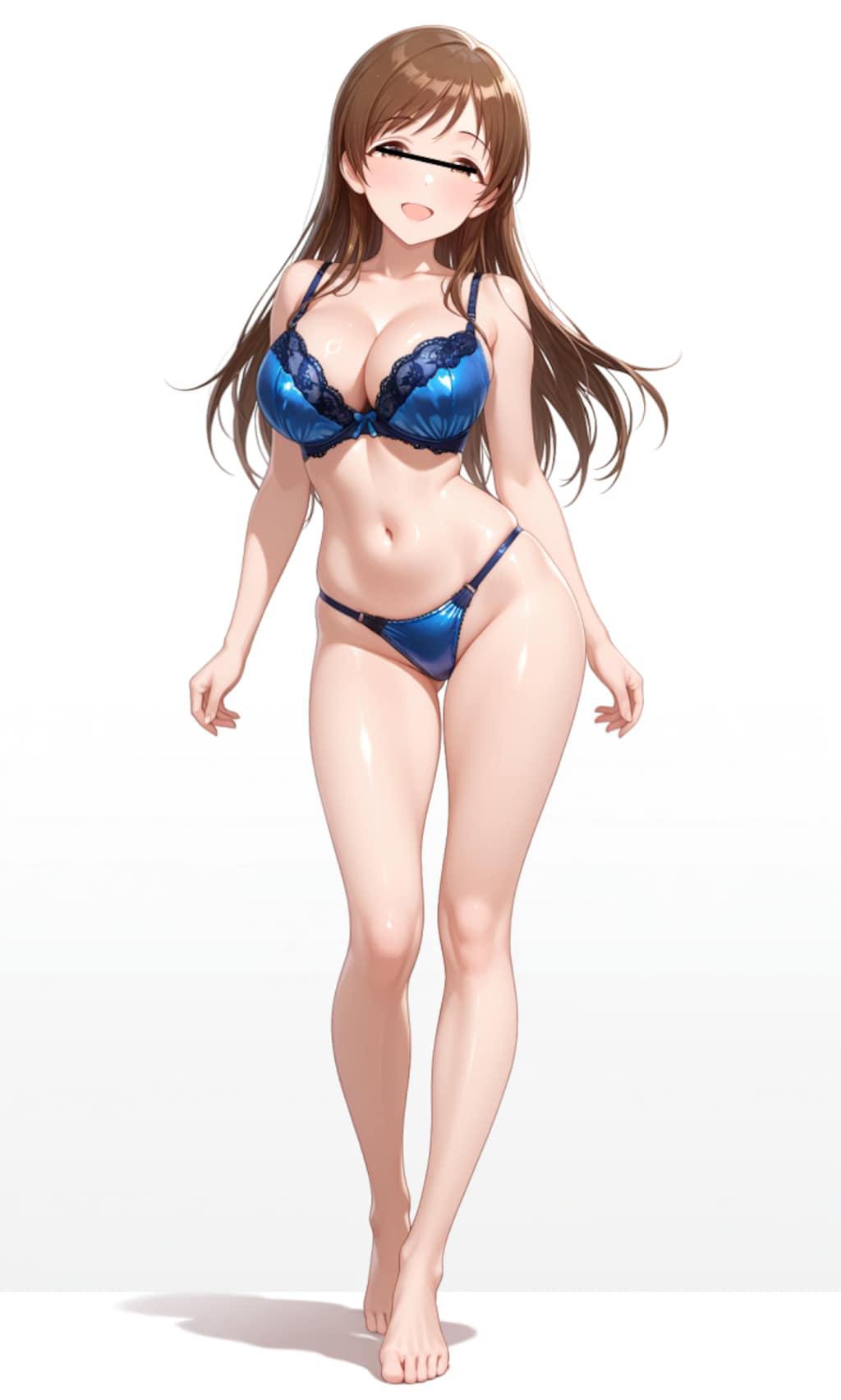スケベ下着のアイドルMとエッチな撮影会＆セッ〇ス