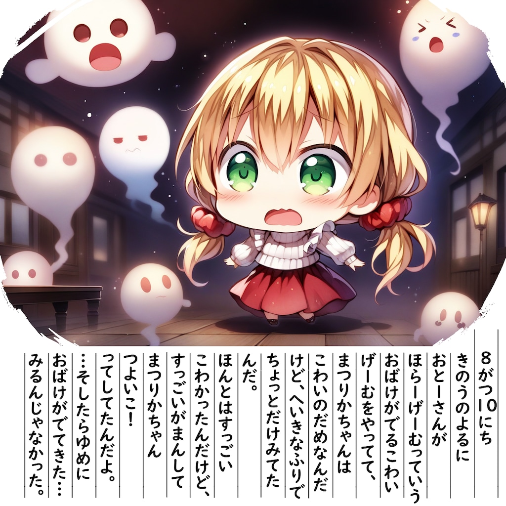 【絵日記】おばけむり～