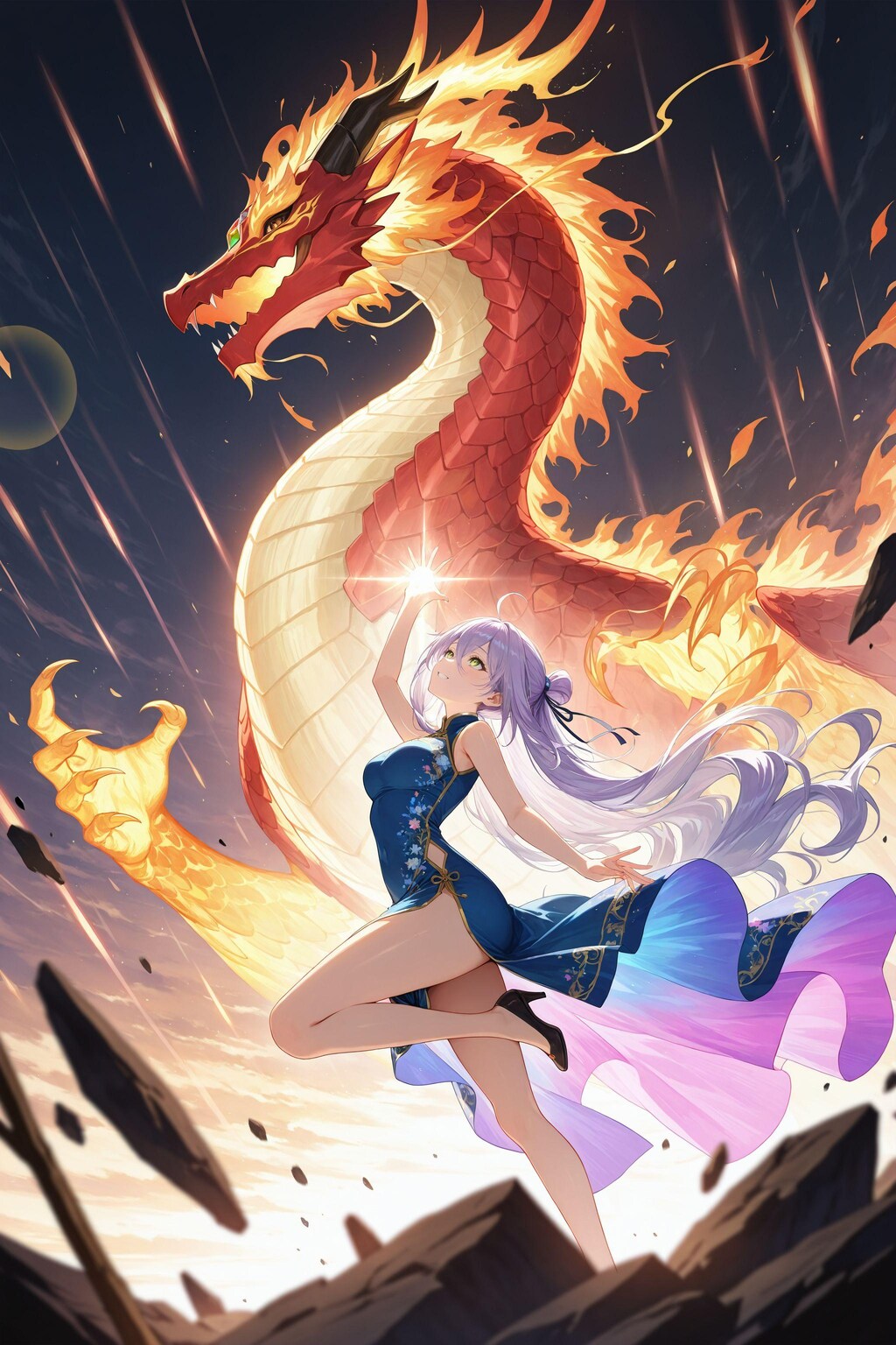 ドラゴン使いの少女