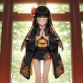 1月2日 初詣（黒ちゃん） 3枚目