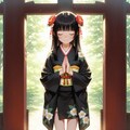 1月2日 初詣（黒ちゃん） 5枚目