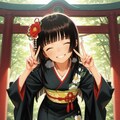 1月2日 初詣（黒ちゃん） 8枚目