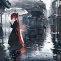 #49 雨の日 背景コレクション50チャレンジ 6枚目