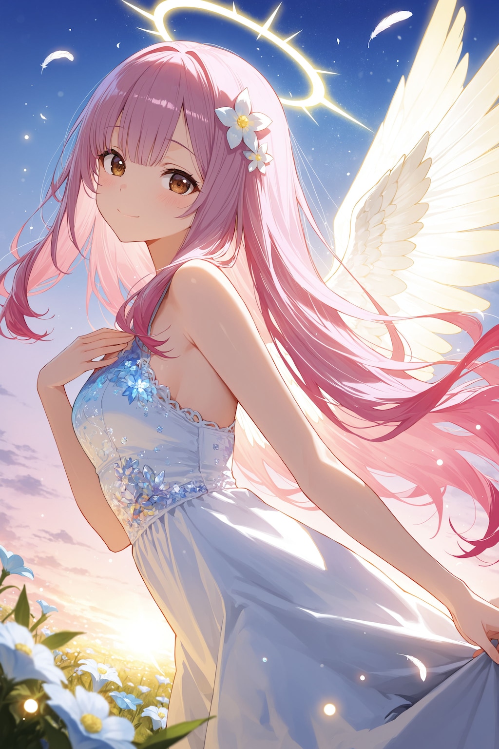 天使さん頑張ります