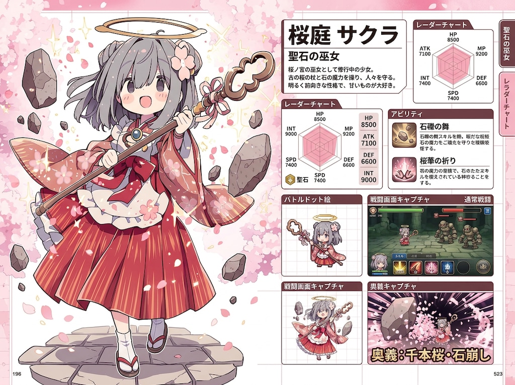 魔法少女（１）攻略本付 niji7