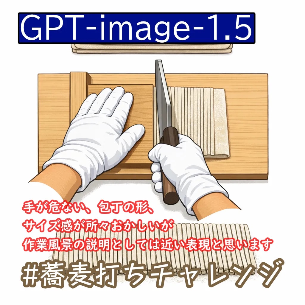 年越しそばが作れない