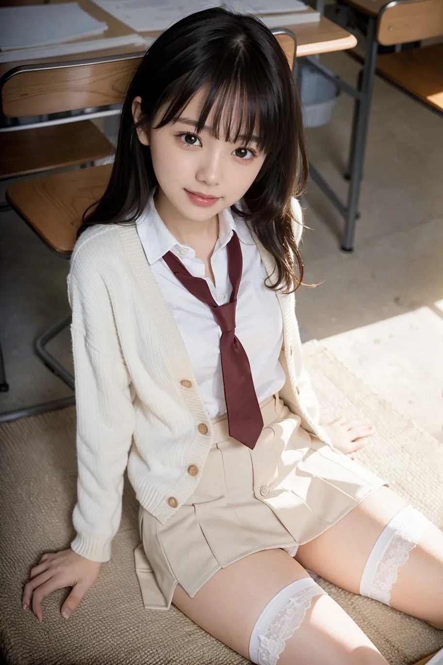 教室の美少女