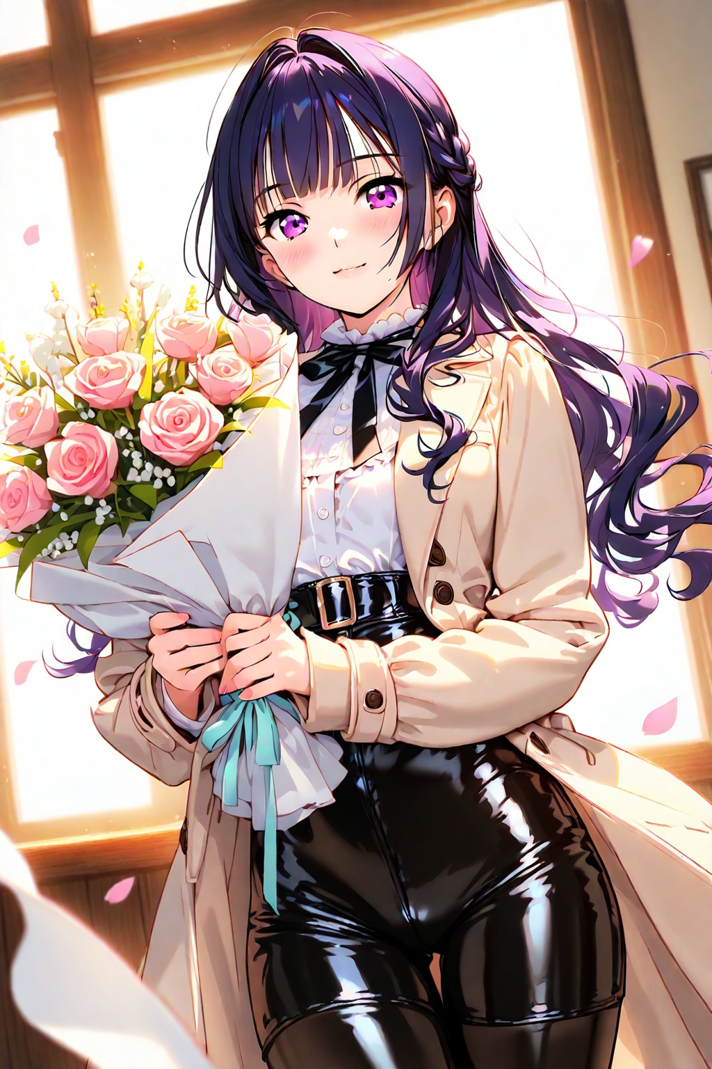 みゅうくる様へ❤️絵梨奈からお祝いの花束を贈呈します❤️