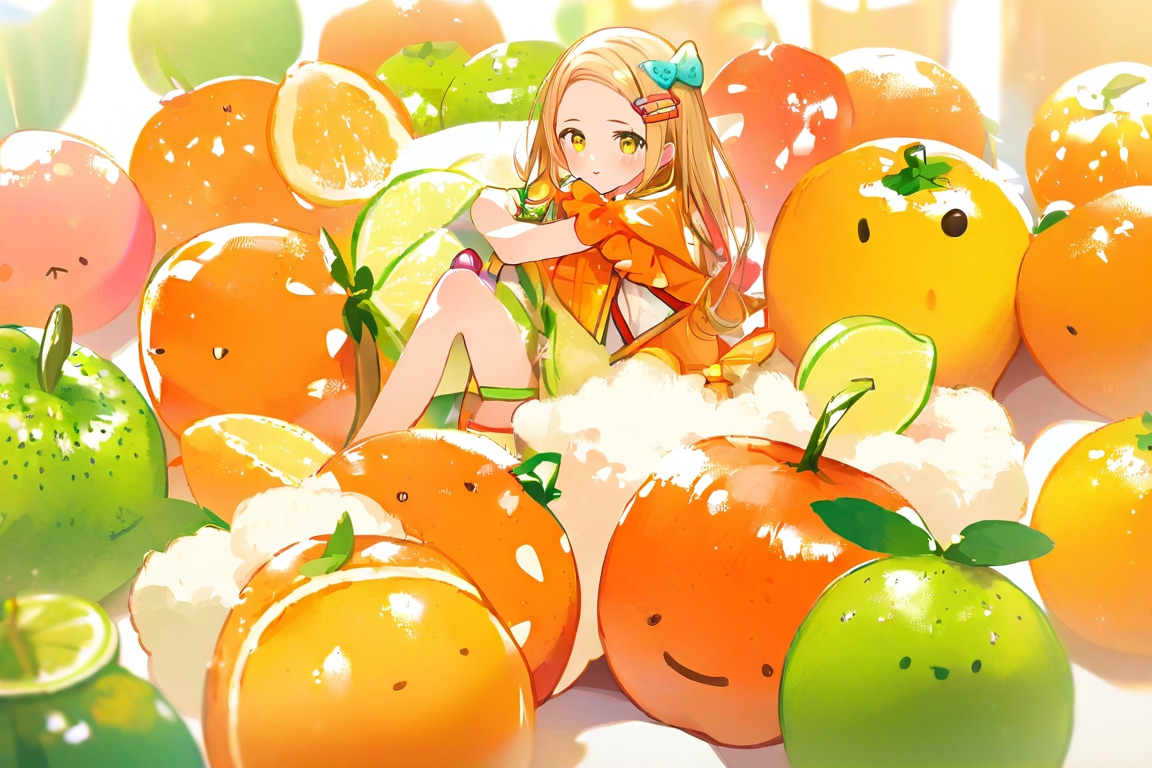タピオカ/フルーツガール2026① | の人気AIイラスト・グラビア