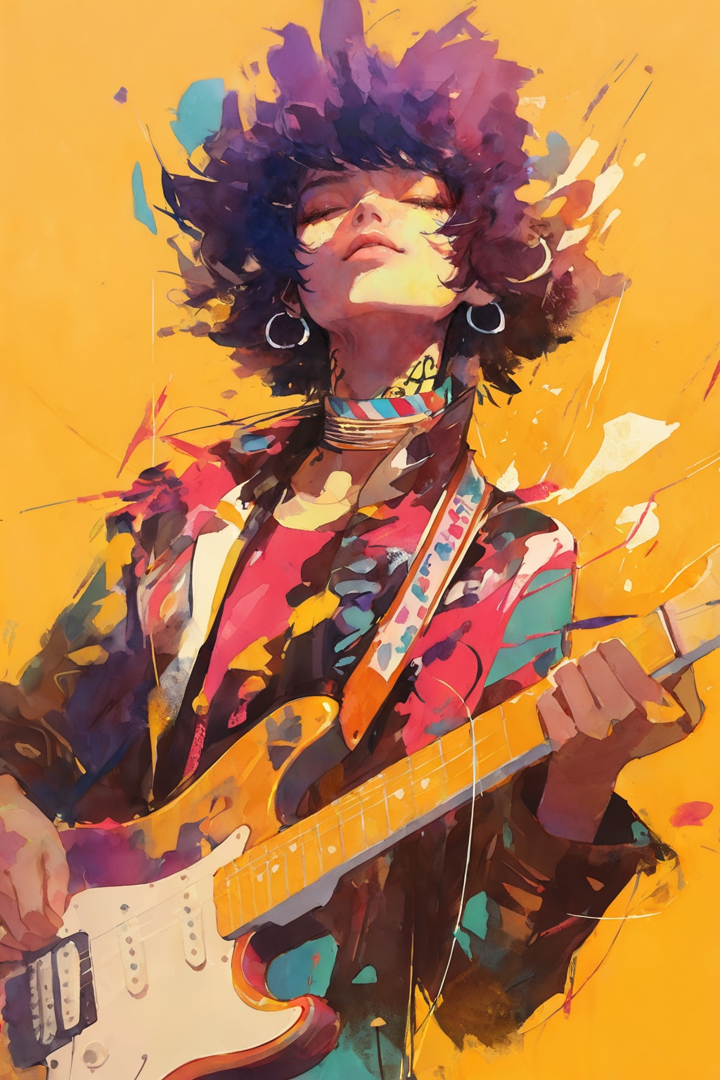 ロックの日なんですね♪ | の人気AIイラスト・グラビア