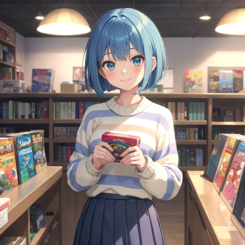 ゲームストアの看板ガール | の人気AIイラスト・グラビア