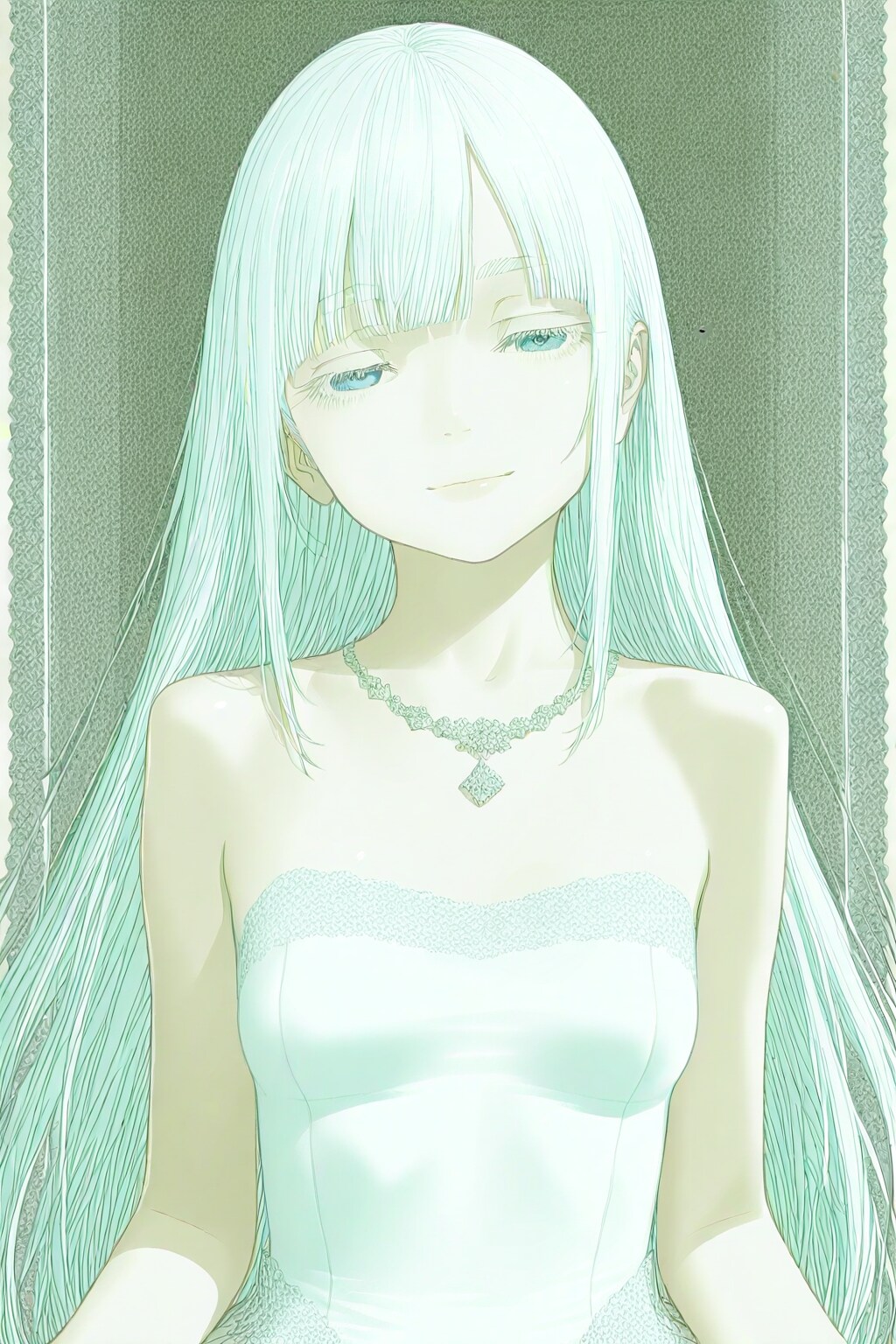 銀色睫毛が出来た