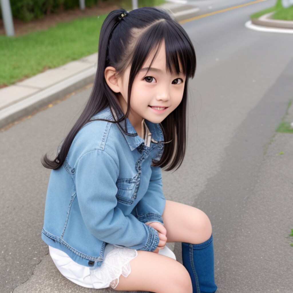 デニム少女
