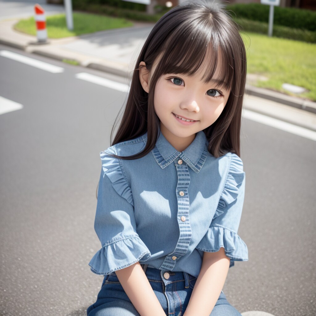 デニム少女