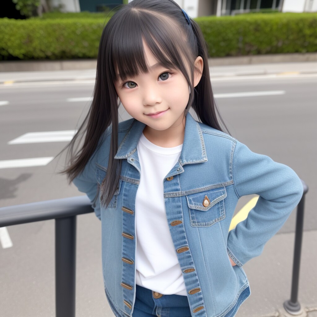 デニム少女