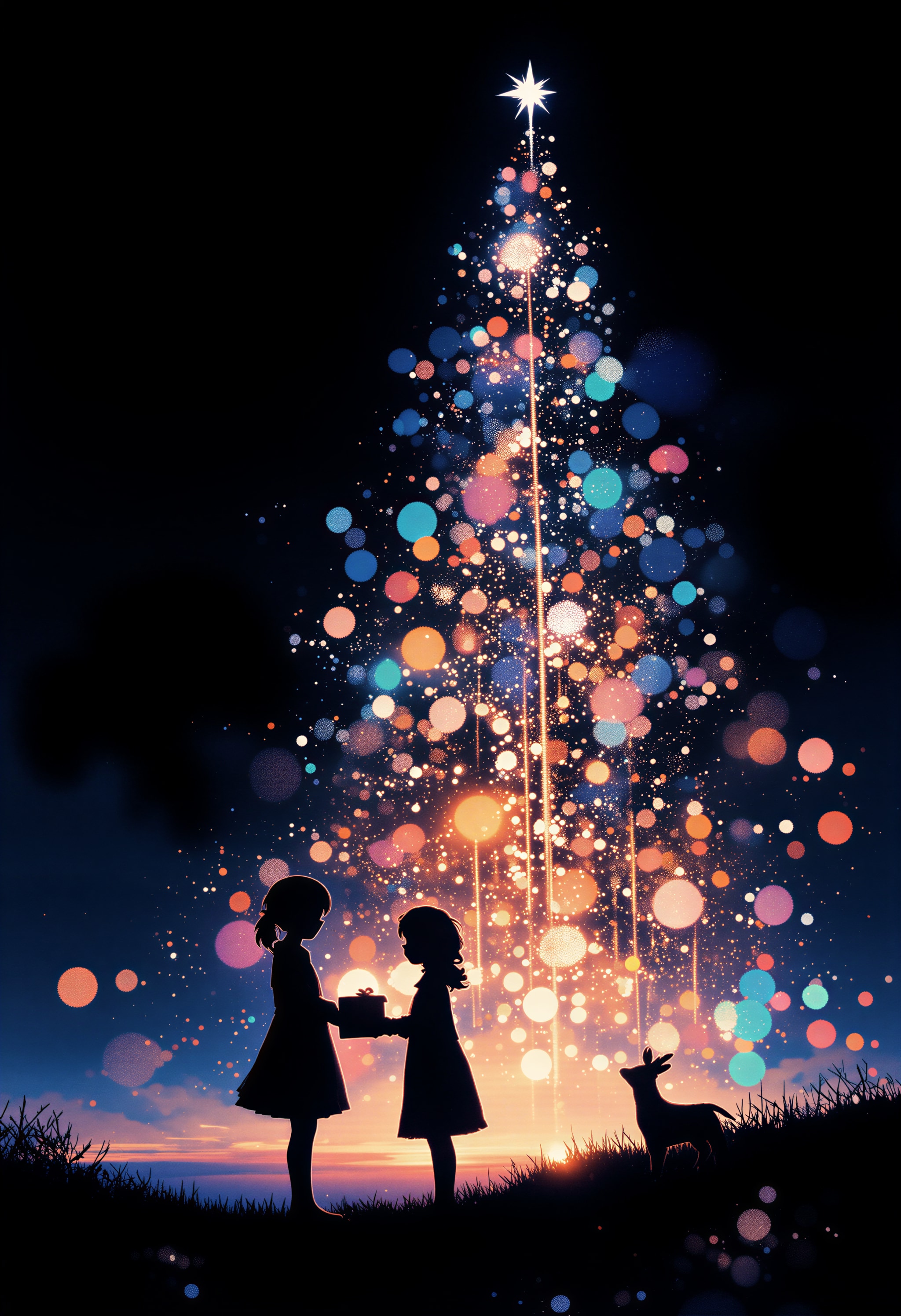 クリスマスに渡すプレゼント 2 | の人気AIイラスト・グラビア