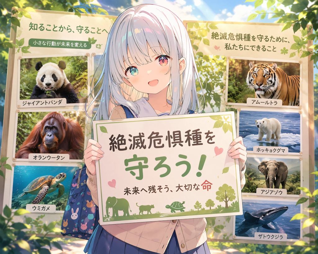 9月8日は　休養の日　～昨日は絶滅危惧種の日～