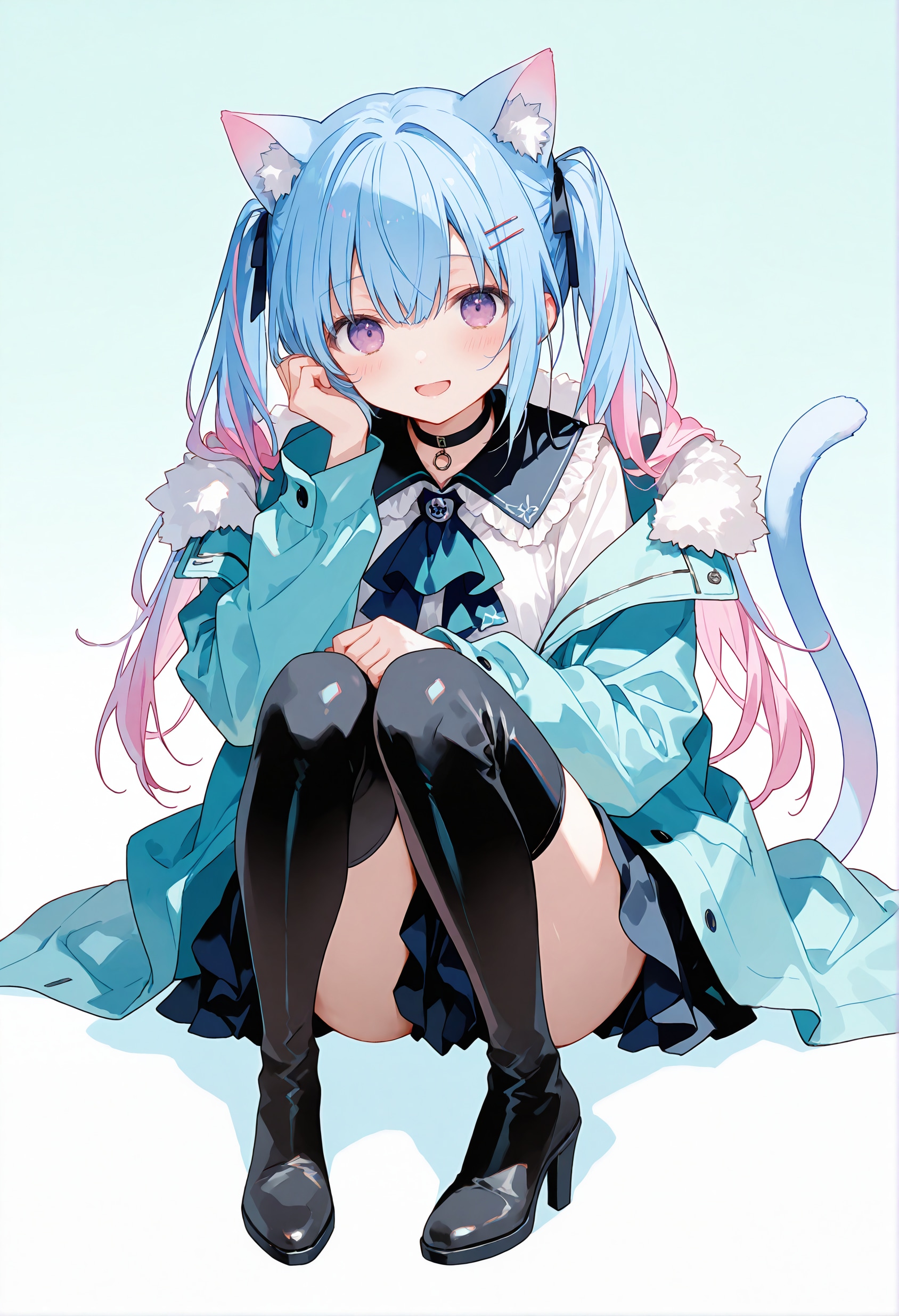 衣装チェンジ＆猫耳 みもも・ヴァルペ | の人気AIイラスト・グラビア