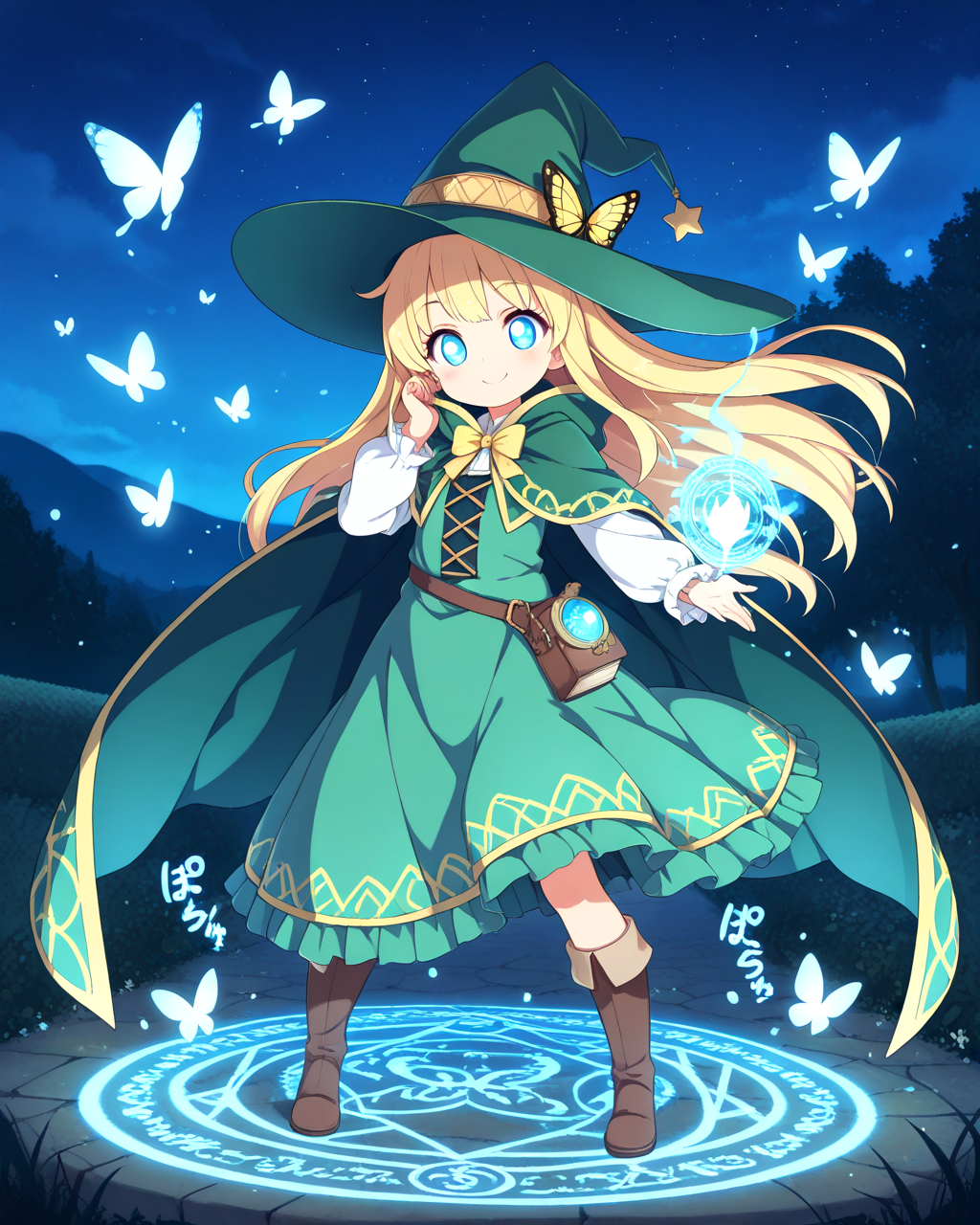 蝶を操る魔法使い | の人気AIイラスト・グラビア