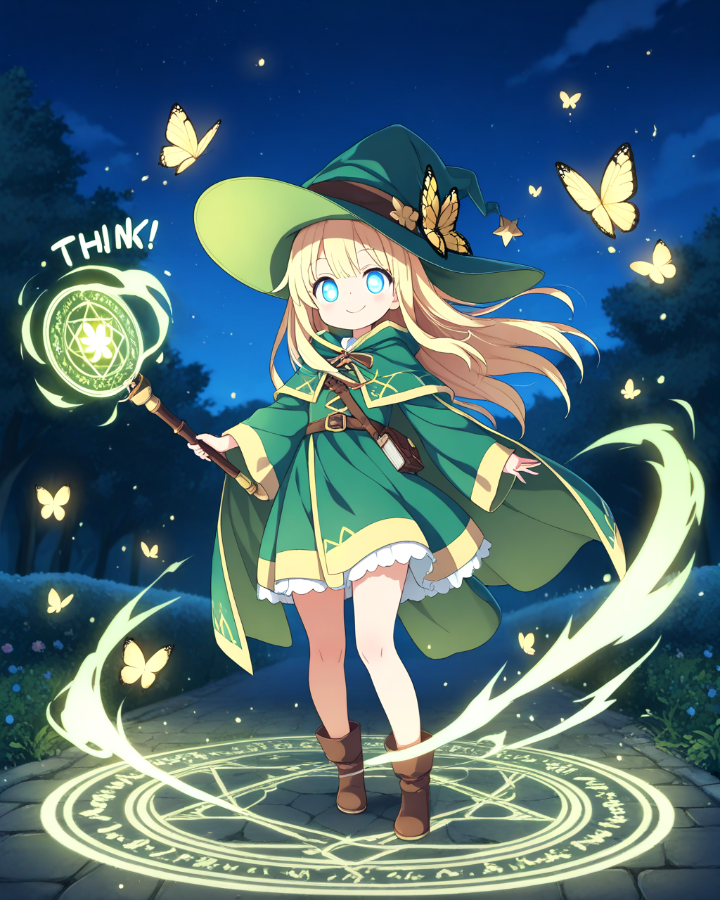 蝶を操る魔法使い