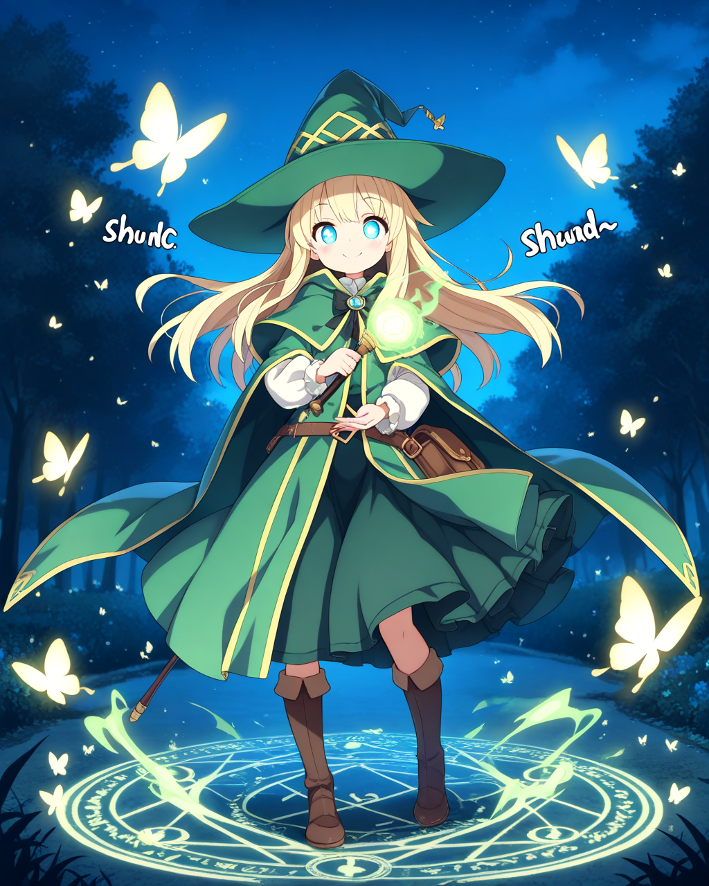 蝶を操る魔法使い