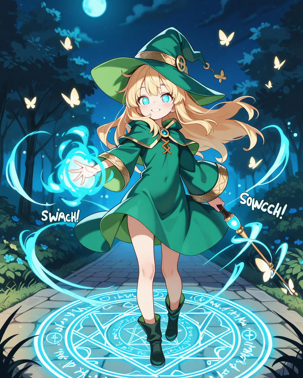 蝶を操る魔法使い