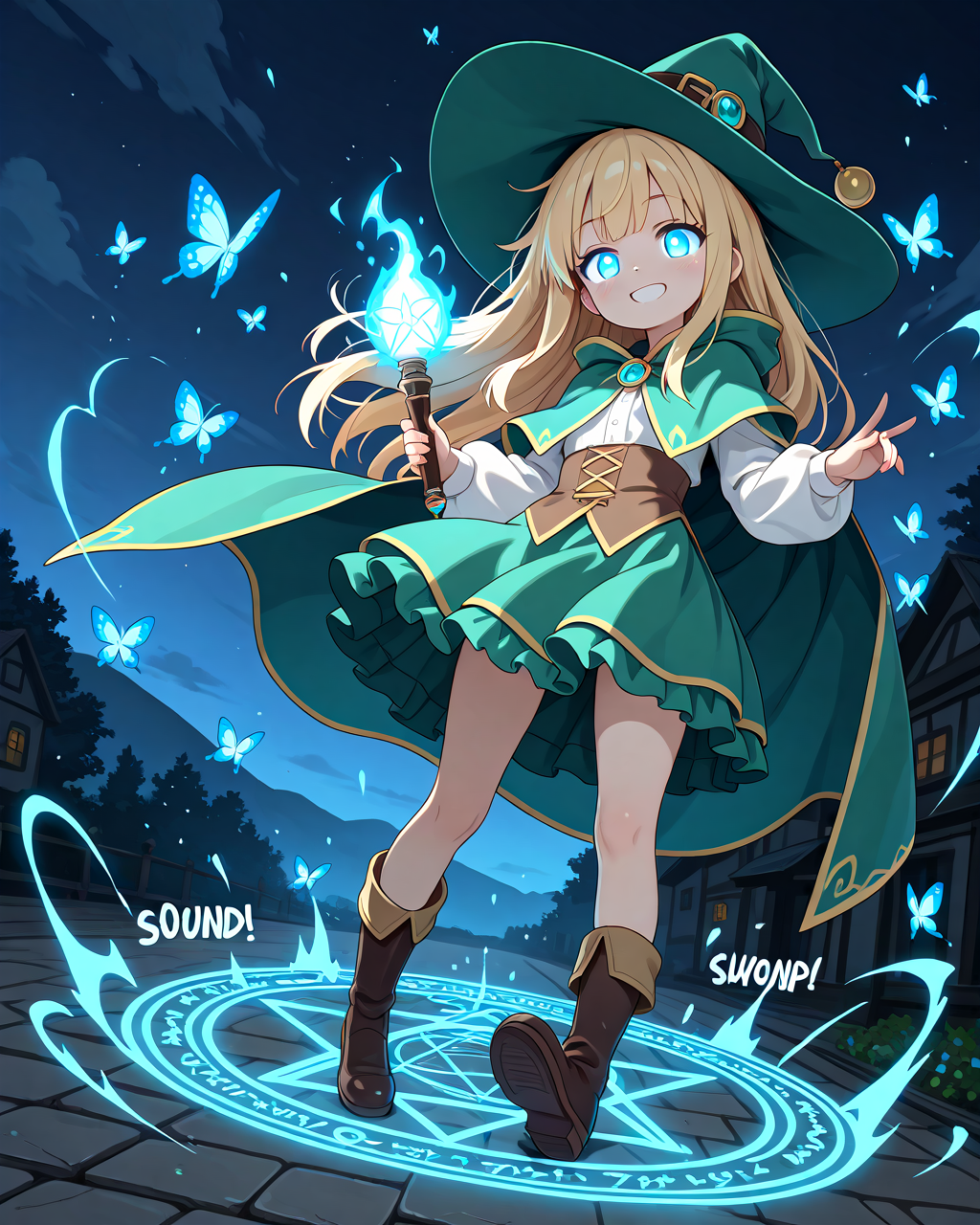 蝶を操る魔法使い