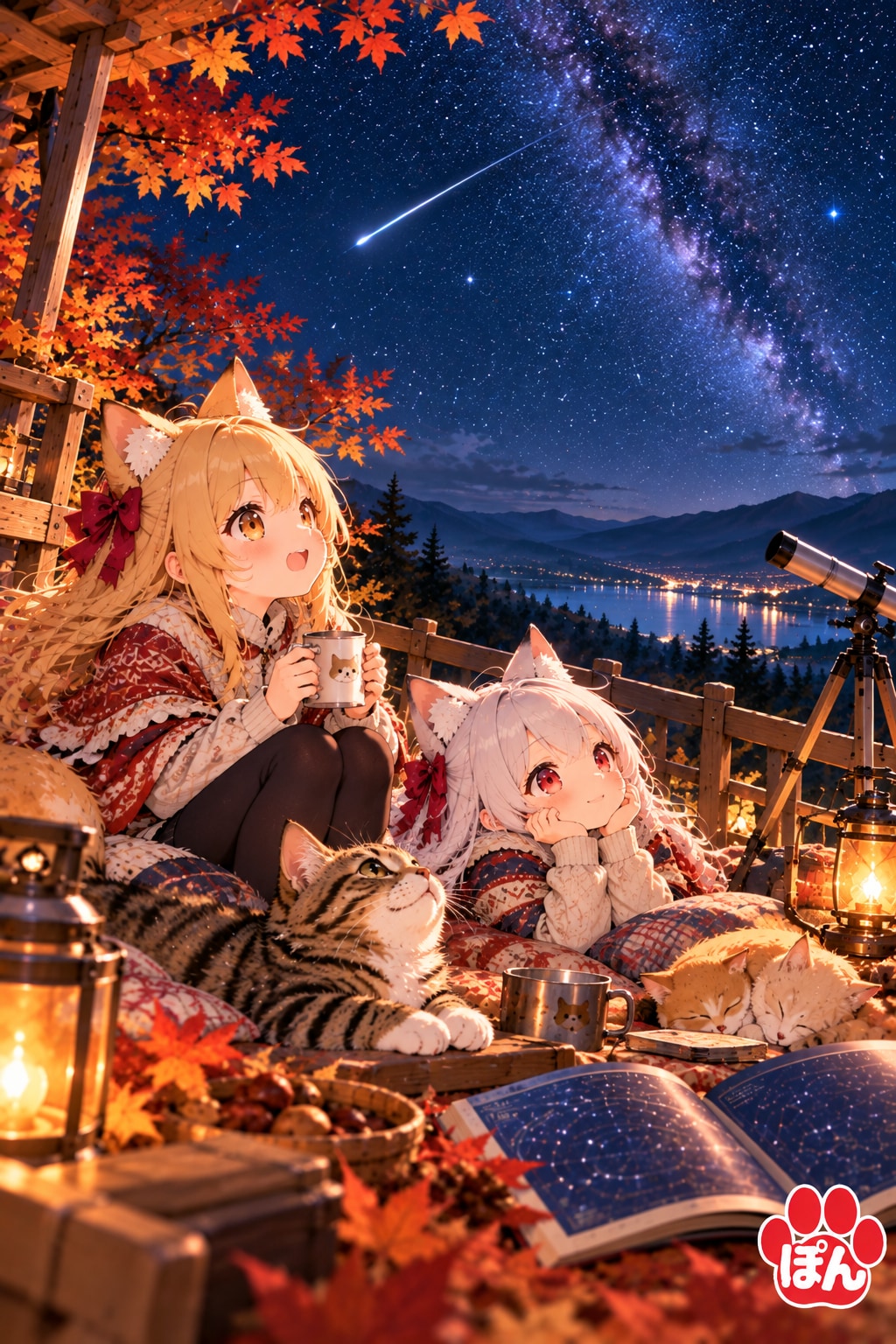 りゅう座流星群 | の人気AIイラスト・グラビア