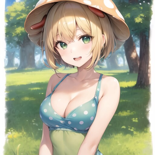 キノコの女の子