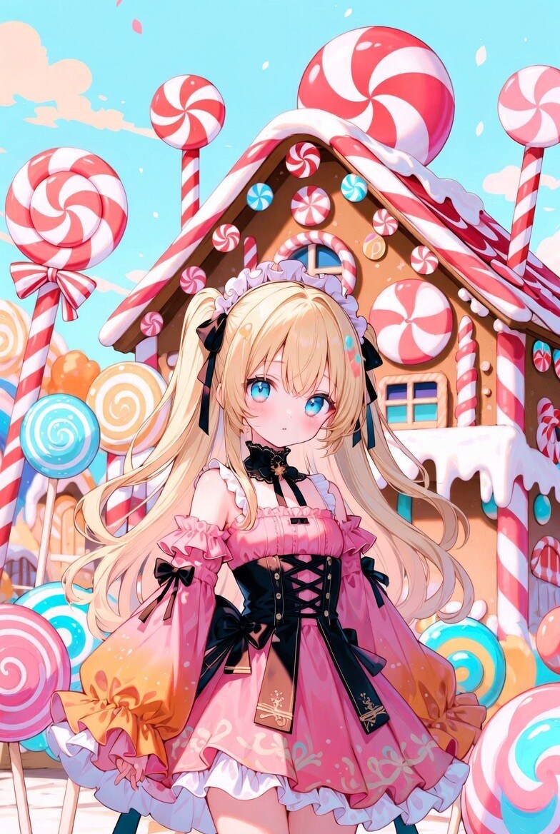 ゴスロリアリスとお菓子の家
