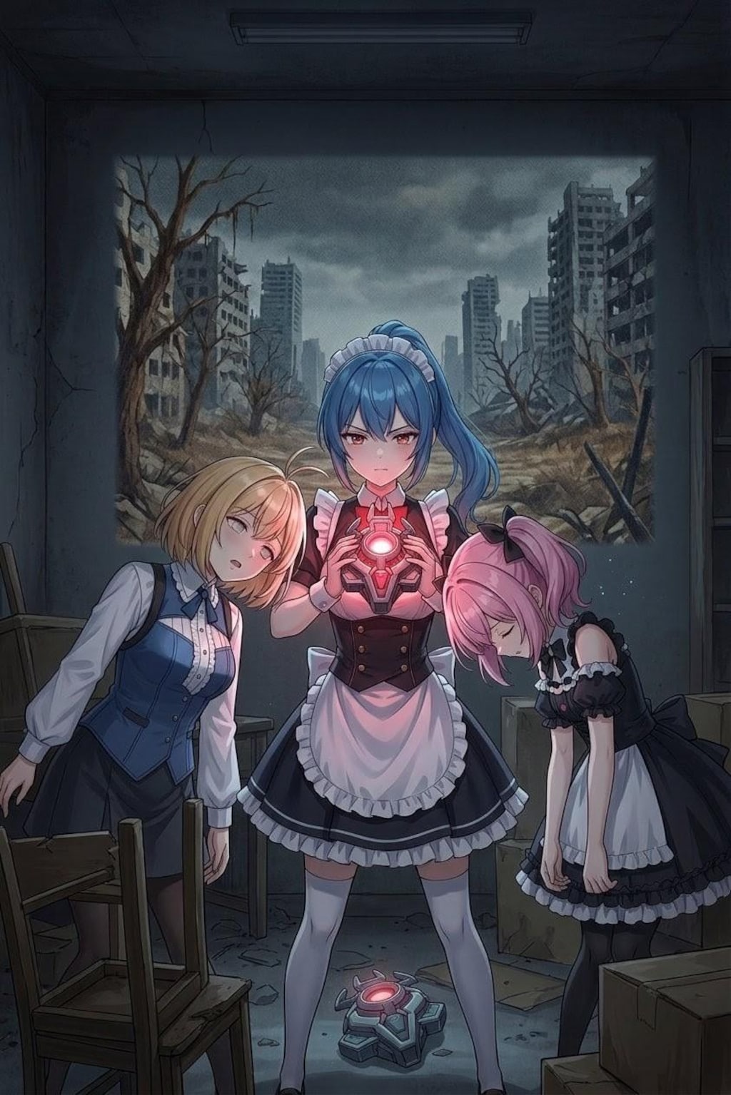 事情を打ち明けるソラ