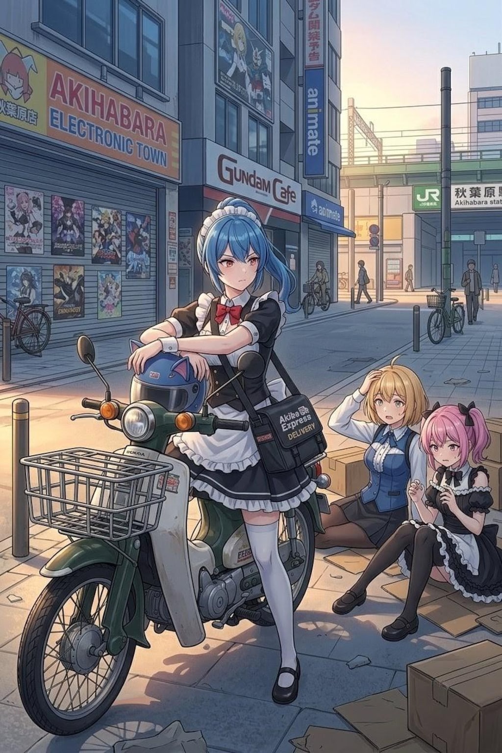 事情を打ち明けるソラ