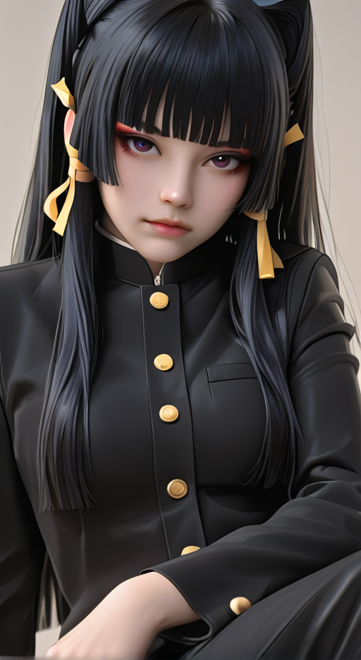 学ラン女子
