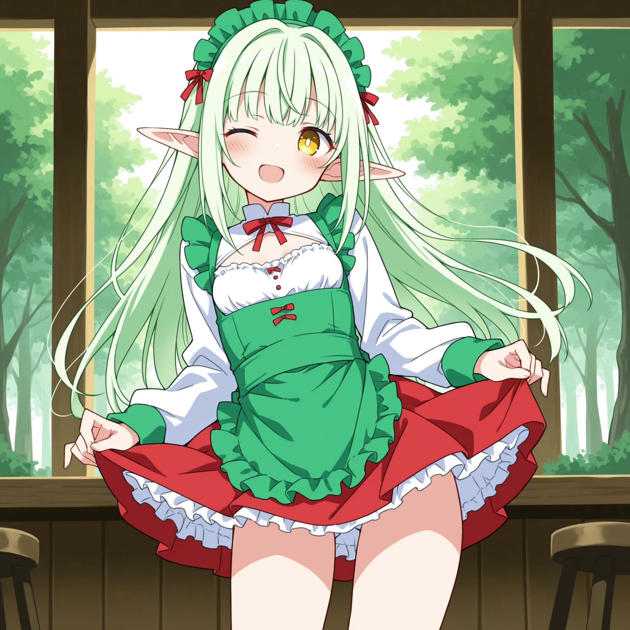 森の奥にあるエルフのカフェ