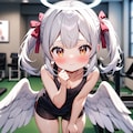 前屈姿勢 2枚目