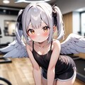 前屈姿勢 3枚目